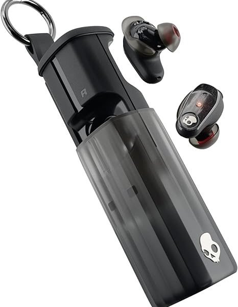 Skullcandy Method 360 ANC Wireless Earbuds, Sound by Bose, Bluetooth Headphones, Premium Noise Cancelling, Up to 40 Hrs Battery, Sweat and Water Resistant, Microphone for iPhone Android - True Black