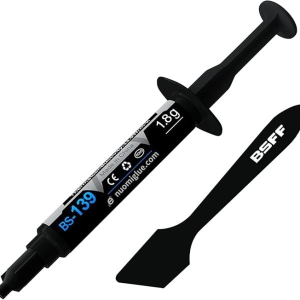 Thermal Paste, 1.8g with Toolkit CPU Paste Thermal Compound Paste Heatsink for IC/Processor/CPU/All Coolers, Carbon Based High Performance